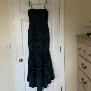 Lovely Day brand Elegant patterned high low dress